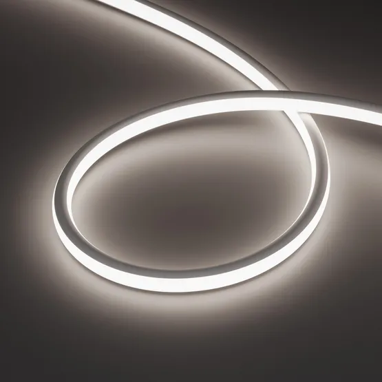 Фото #1 товара Светодиодная лента герметичная WAVE-TOP-A560-18x15mm 24V Day5200 (10 W/m, IP54, 5m, wire x1) (Arlight, Вывод прямой, 3 года)