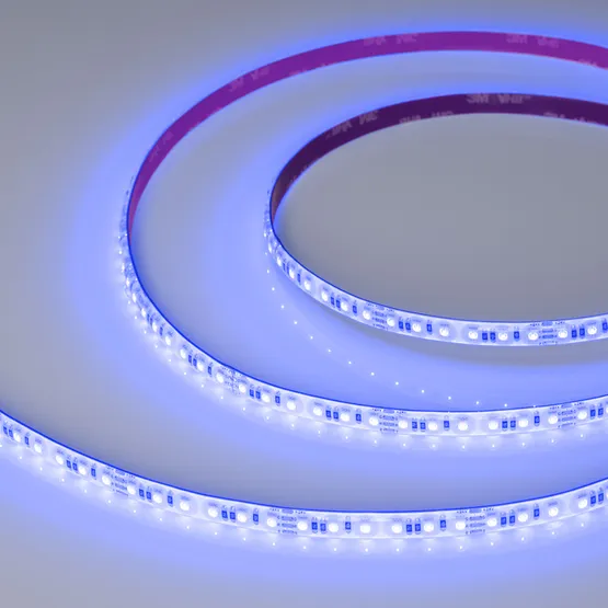 Фото #5 товара Светодиодная лента герметичная RTW-SE-A120-8mm 24V RGB (12 W/m, IP65, 2835, 5m) (Arlight, 5 лет)