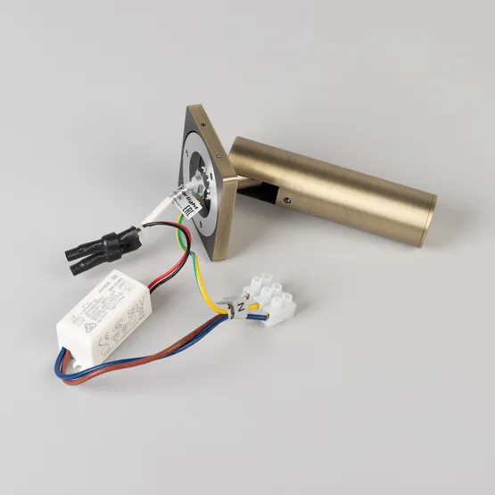 Фото #3 товара Светильник SP-READER-NB-S60x60-3W Warm2700 (BR, 20 deg, 230V) (Arlight, IP20 Металл, 3 года)