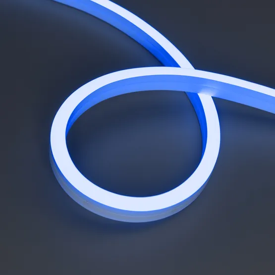 Фото #2 товара Светодиодная лента герметичная NOVA-SIDE-PU-B84-12x20mm 24V RGB-Day (15 W/m, IP68, 5m, wire x2) (Arlight, Полиуретан)