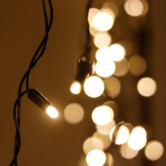 Фото #3 товара Светодиодная гирлянда ARD-EDGE-CLASSIC-2400x600-BLACK-88LED-STD WARM (230V, 6W) (Ardecoled, IP65)