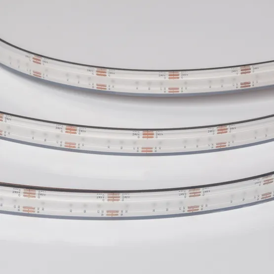 Фото #3 товара Светодиодная лента герметичная CSP-PFS-X540-12mm 24V RGB (15 W/m, IP68, TWP100, 5m) (Arlight, -)