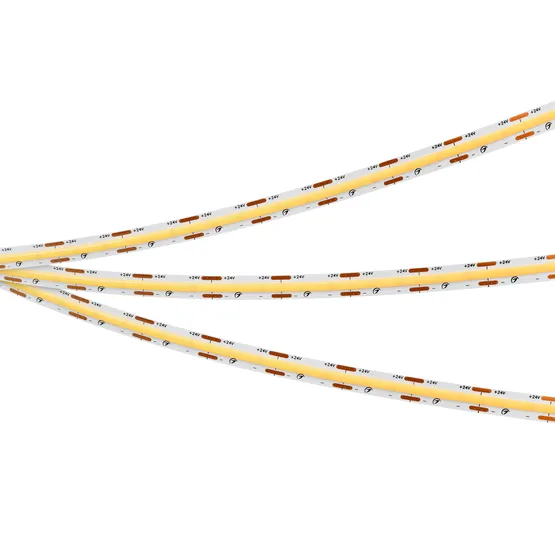Фото #2 товара Светодиодная лента COB-X560-10mm 24V White6000 (9.6 W/m, IP20, 10m) (Arlight, 5 лет)
