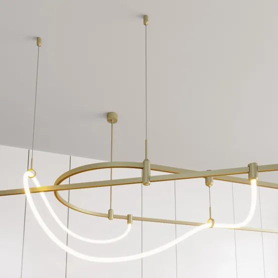 Фото #2 товара Светильник ART-APRIORI-TUBE-ELASTIC-R38-L1000-12W Day4000 (OG, 360 deg, 48V) (Arlight, IP20 Металл,  (Arlight, IP20 Металл, 3 года)