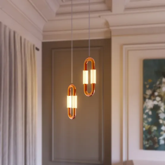 Фото #3 товара Светильник SP-AMPIRIUS-HANG-H331-L120-3W MIX (BRASS, 360 deg, 230V) (Arlight, IP20 Металл, 3 года)