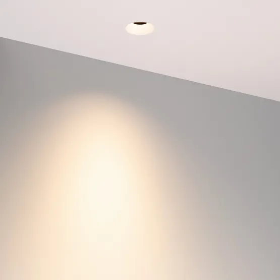 Фото #2 товара Светильник MS-RIALTO-TRIMLESS-R40-9W Warm2700 (WH, 36deg, 230V) (Arlight, IP20 Металл, 5 лет)