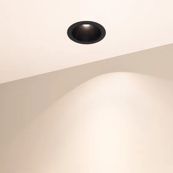 Фото #3 товара Светильник MS-ATLAS-BUILT-R72-20W Warm3000 (BK-BK, 30 deg, 230V) (Arlight, IP20 Металл, 5 лет)