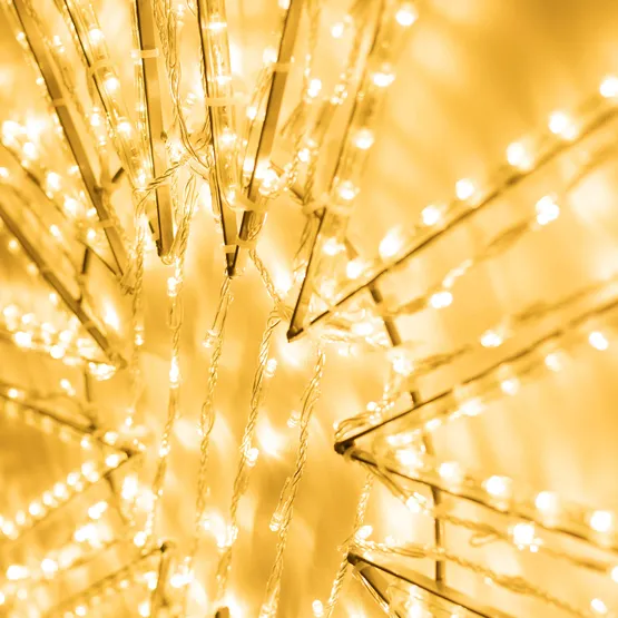 Фото #2 товара Фигура светодиодная ARD-SNOWFLAKE-M11-1250x1200-604LED Warm (230V, 36.5W) (Ardecoled, IP65)