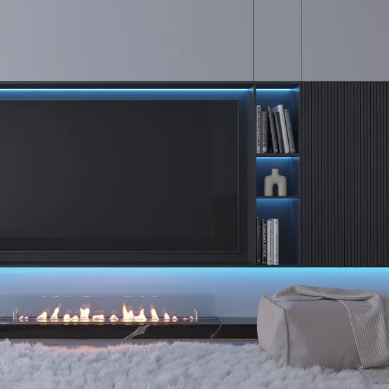 Фото #12 товара Светодиодная лента RT-H96-5mm 24V RGBW-White-4-in-1 (10 W/m, IP20, 5m) (Arlight, узкая)