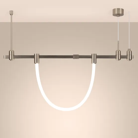 Фото #2 товара Светильник ART-APRIORI-TUBE-ELASTIC-R38-L5000-60W Warm3000 (TN, 360 deg, 48V) (Arlight, IP20 Металл, (Arlight, IP20 Металл, 3 года)