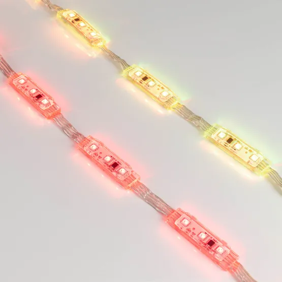 Фото #2 товара Модуль управляемый DMX-B3 12V RGB (0.72W, IP68, 140 deg) (Arlight, Пластик, 3 года)