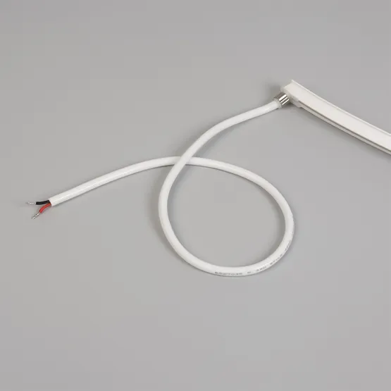 Фото #4 товара Светодиодная лента герметичная MOONLIGHT-3D-T-X544-10x10mm 24V Warm3000 (8 W/m, IP67, 5m, wire x1) (Arlight, Вывод боковой, 5 лет)