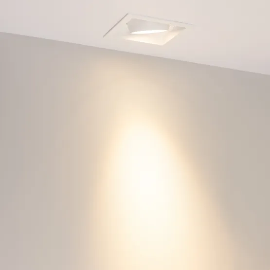 Фото #6 товара Светильник MS-VORTEX-BUILT-S140x140-30W Warm3000 (WH-WH, 30 deg, 230V) (Arlight, IP20 Металл, 5 лет)