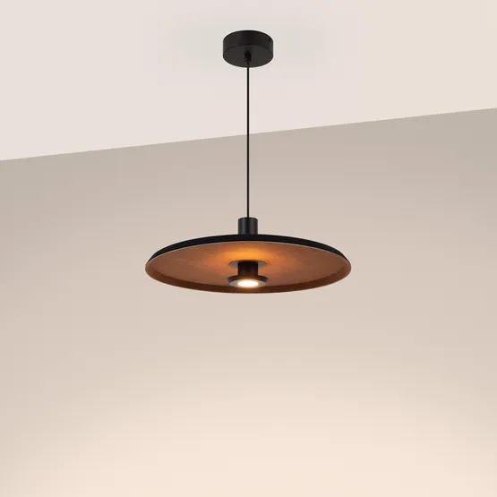 Фото #4 товара Светильник SP-KOTARO-R450-12W Warm3000 (BK-CF, 36 deg, 230V, TRIAC) (Arlight, IP20)