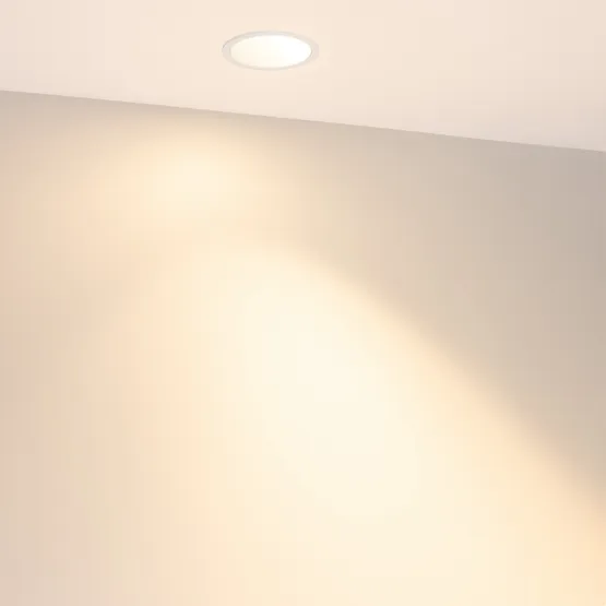 Фото #3 товара Светильник MS-ARADO-BUILT-R75-12W Warm3000 (WH-WH, 55 deg, 230V) (Arlight, IP20 Металл, 5 лет)