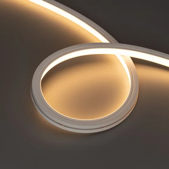 Фото #4 товара Светодиодная лента герметичная MOONLIGHT-TOP-M252-13x12mm 24V White-MIX (12 W/m, IP67, 2216, 5m, Wire x1) (Arlight, 12 Вт/м, IP67)