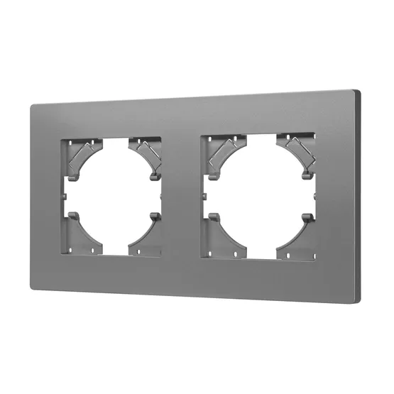 Фото #1 товара Рамка пластиковая FRM-PERIO-PL-2-GR (Arlight, -)