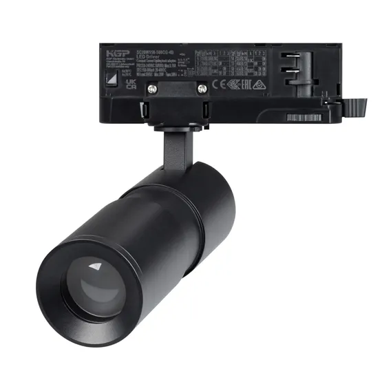 Фото #4 товара Светильник LGD-ARTEMIS-TRACK-4TR-R55-12W Warm2700 (BK, 8-80 deg, 230V) (Arlight, IP20 Металл, 5 лет)