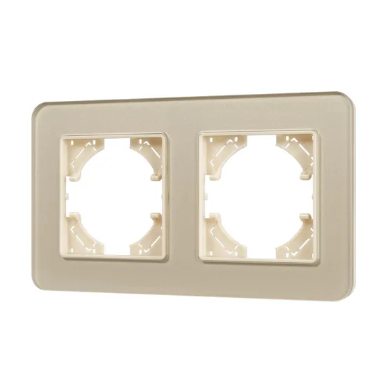 Фото #1 товара Рамка стеклянная FRM-OMALI-GS-2-GD (Arlight, -)