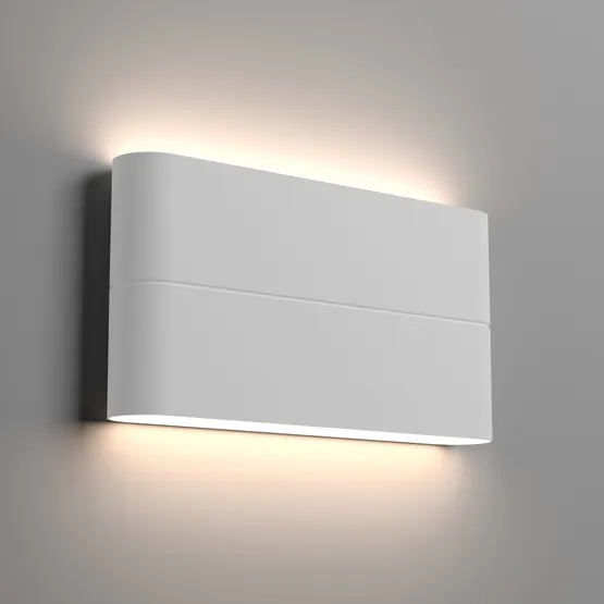 Фото #5 товара Светильник SP-Wall-170WH-Flat-12W Warm White (Arlight, IP54 Металл, 3 года)