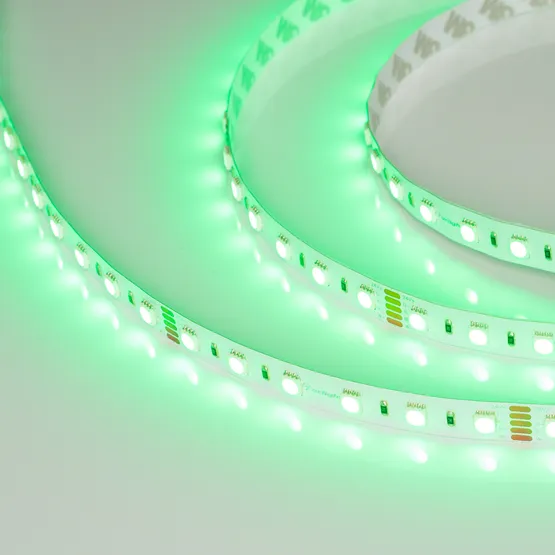 Фото #4 товара Светодиодная лента RT-B60-12mm 24V RGBW-White-4-in-1 (19.2 W/m, IP20, 5060, 5m) (Arlight, Открытый)