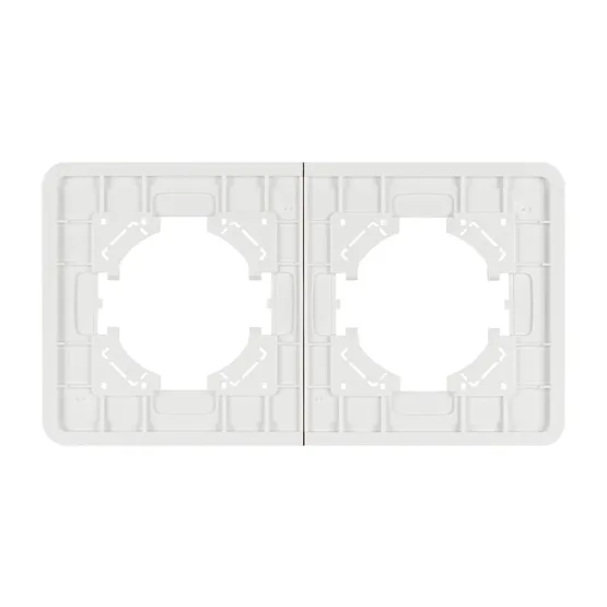 Фото #3 товара Рамка стеклянная FRM-OMALI-GS-2-WH (Arlight, -)