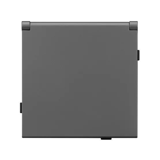 Фото #3 товара Механизм розетки влагозащищённый SCT-TENDO-MCP-SFPL-GR (230V, 16A) (Arlight, Матовый графитовый)