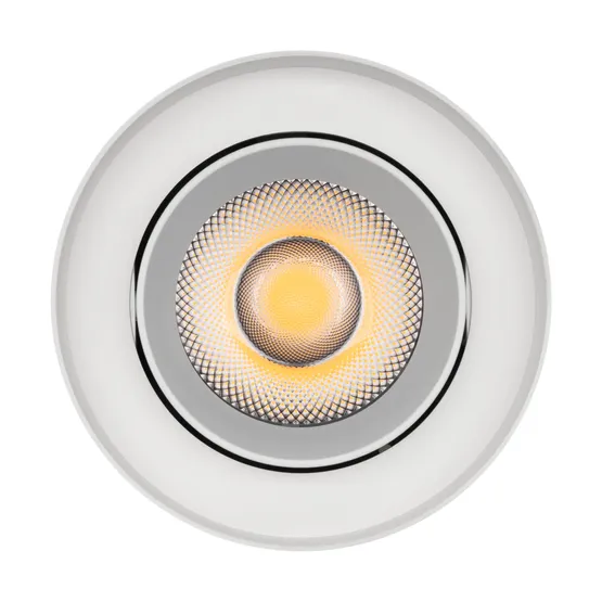 Фото #3 товара Светильник SP-FOCUS-R132-24W Warm3000 (WH, 36 deg, 230V) (Arlight, IP54 Металл, 5 лет)