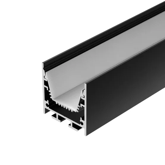Фото #2 товара Профиль LINE-3535-TRAY-3000 BLACK (Arlight, Алюминий)