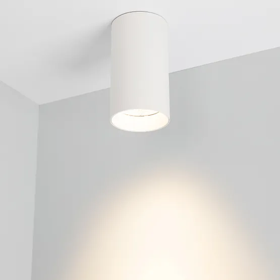 Фото #4 товара Светильник накладной SP-POLO-R85-1-15W Warm White 40deg (White, White Ring) (Arlight, IP20 Металл, 3 года)