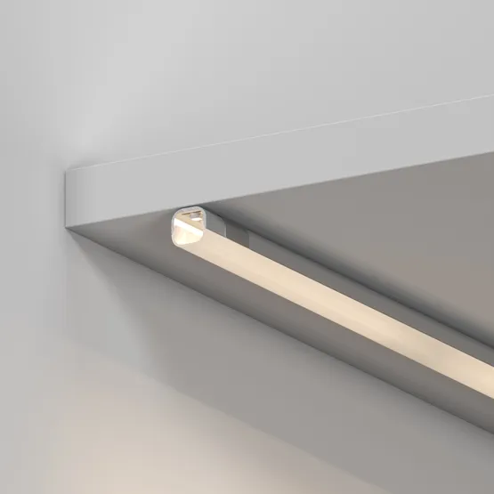 Фото #3 товара Профиль LINE-D-1111-2000 SQUARE ANOD (Arlight, Алюминий)