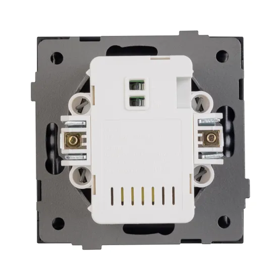 Фото #3 товара Механизм USB розетки SCT-TENDO-MUAC-SFPL-BK (5V, 3A, QC3) (Arlight, Матовый черный)