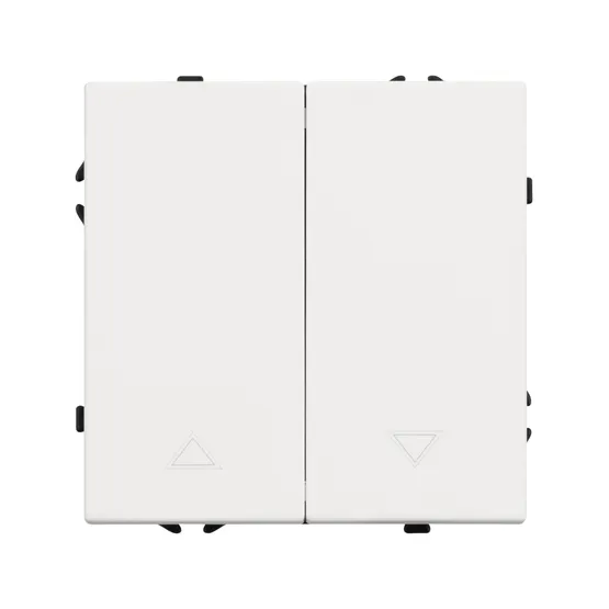 Фото #2 товара Механизм выключателя управления шторами SWT-NOBE-MKR2-SFPL-WH (230V, 10A) (Arlight, Белый кварц)