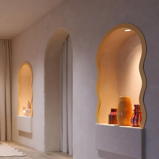 Фото #2 товара Светильник MS-FLOW-BUILT-S85x85-12W Warm3000 (WH, 55 deg, 230V) (Arlight, IP20 Металл, 5 лет)