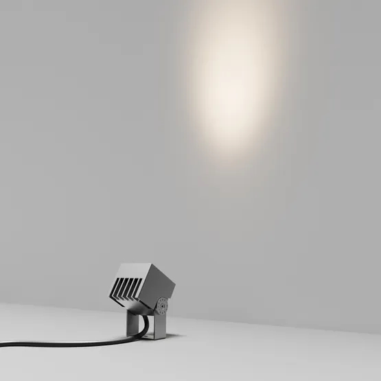 Фото #3 товара Светильник ALT-BLOCK-S65x65-5W Day4000 (GR, 3 deg, 230V) (Arlight, IP66 Металл, 3 года)