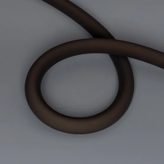 Фото #5 товара Светодиодная лента герметичная MOONLIGHT-BLACK-TOP-G280-D25mm 24V RGB 360deg (14.4 W/m, IP65, 3m, wire x1) (Arlight, Вывод прямой, 3 года)