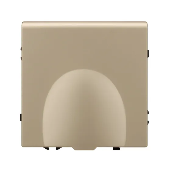 Фото #2 товара Механизм розетки влагозащищённый SCT-NOBE-MCP-SFPL-GD (230V, 16A) (Arlight, Золотой песок)