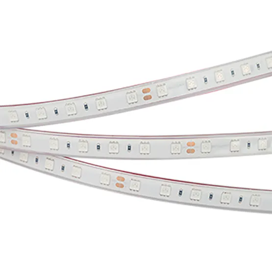 Фото #3 товара Светодиодная лента герметичная RTW-PFS-B60-13mm 24V Yellow (14.4 W/m, IP68, 5060, 5m) (Arlight, 14.4 Вт/м, IP68)