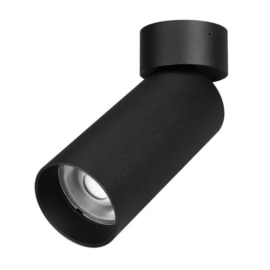 Фото #1 товара Светильник SP-GABI-SURFACE-FLAP-R60-12W Warm3000 (BK, 36 deg, 230V) (Arlight, IP40 Металл, 5 лет)