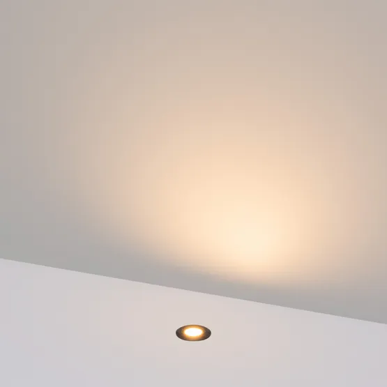 Фото #2 товара Светильник ART-PELURU-GROUND-R23-1W Warm2700 (GR, 100 deg, 24V) (Arlight, IP67 Металл, 3 года)