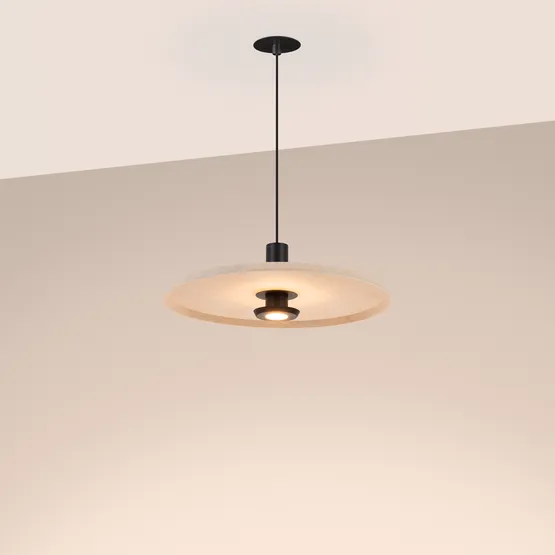 Фото #4 товара Светильник SP-KOTARO-R450-12W Warm2700 (BG-BG, 36 deg, 230V, TRIAC) (Arlight, IP20)