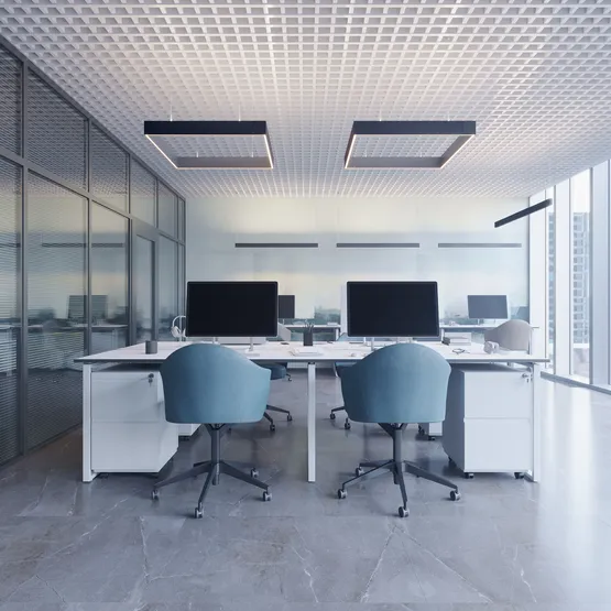 Фото #2 товара Светильник ALT-LINEAIR-CELL-UPDOWN-S2460-1200-40W Day4000 (BK, 40 deg, 230V) (Arlight, IP20 Металл, 3 года)