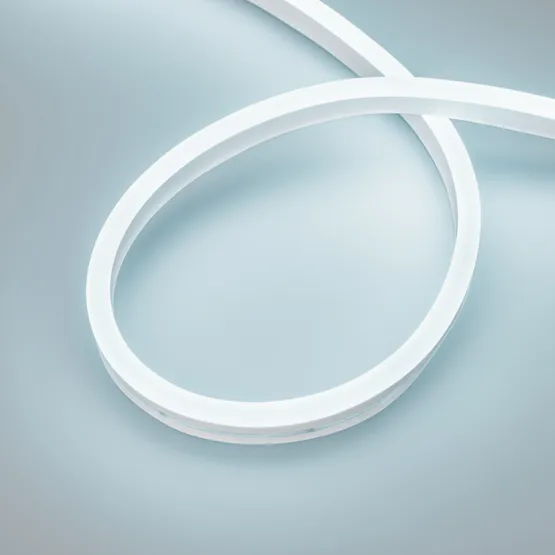 Фото #1 товара Светодиодная лента герметичная AURORA-PS-A120-16x8mm 24V White6000 (10 W/m, IP65, 2835, 5m) (Arlight, Силикон, 2 года)