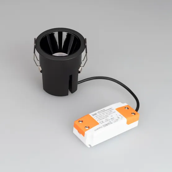 Фото #2 товара Светильник MS-ATLAS-BUILT-R72-20W Warm3000 (BK-BK, 30 deg, 230V) (Arlight, IP20 Металл, 5 лет)