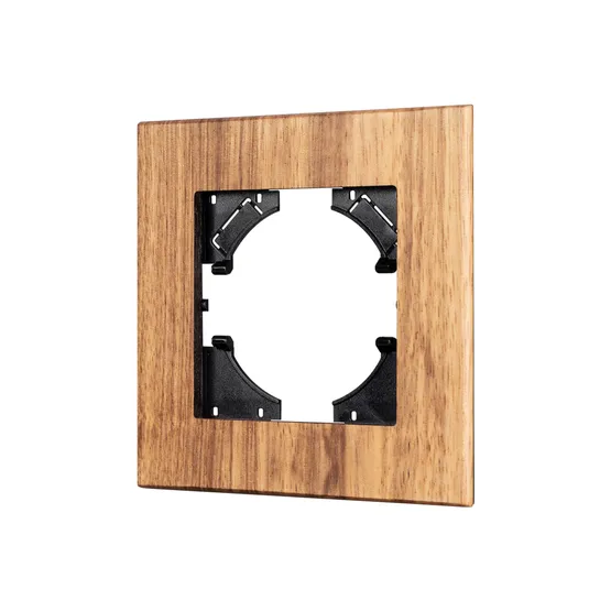 Фото #1 товара Рамка из натурального дерева FRM-XSILO-WD-1-SNL (Arlight, -)