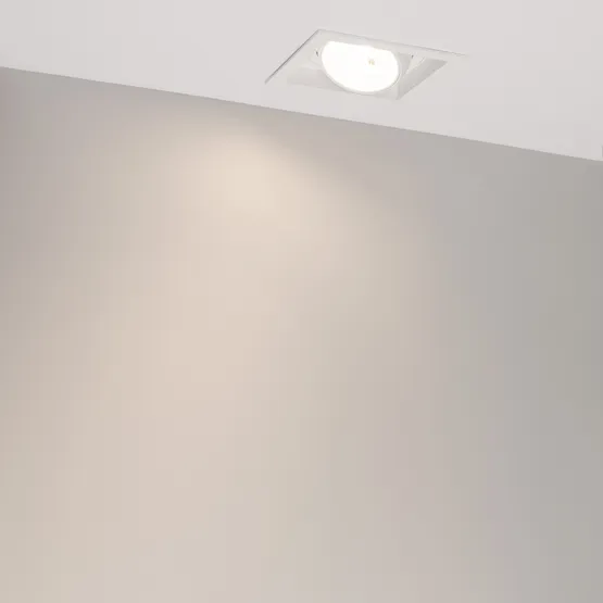 Фото #4 товара Светильник MS-VORTEX-BUILT-S140x140-30W Day4000 (WH-WH, 50 deg, 230V) (Arlight, IP20 Металл, 5 лет)