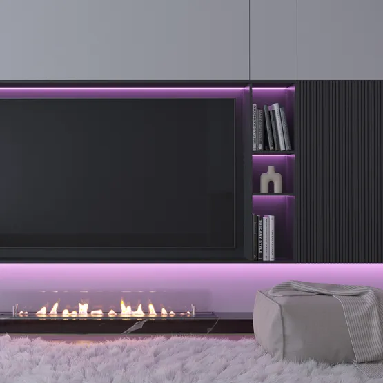 Фото #9 товара Светодиодная лента RT-H96-5mm 24V RGBW-White-4-in-1 (10 W/m, IP20, 5m) (Arlight, узкая)