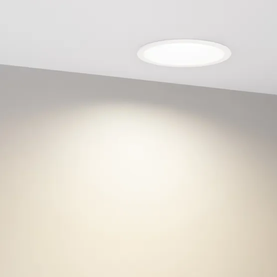 Фото #4 товара Светильник MS-BREEZE-BUILT-R104-12W Day4000 (WH, 90 deg, 230V) (Arlight, IP20 Металл, 5 лет)