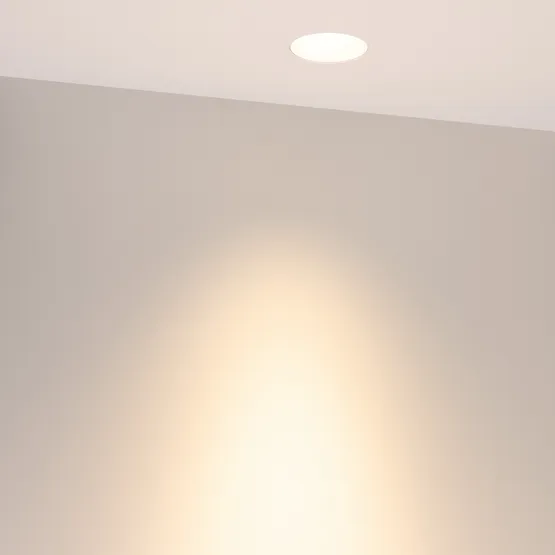 Фото #6 товара Светильник MS-ARADO-TRIMLESS-R75-12W Warm3000 (WH-WH, 24 deg, 230V) (Arlight, IP20 Металл, 5 лет)