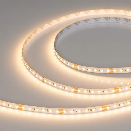 Фото #4 товара Светодиодная лента MICROLED-M240-8mm 24V White-CDW (9.6 W/m, IP20, 2216, 5m) (Arlight, Открытый)